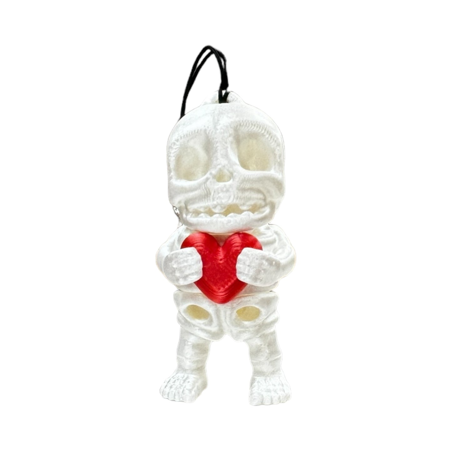 Valentine’s Skeleton Keychain