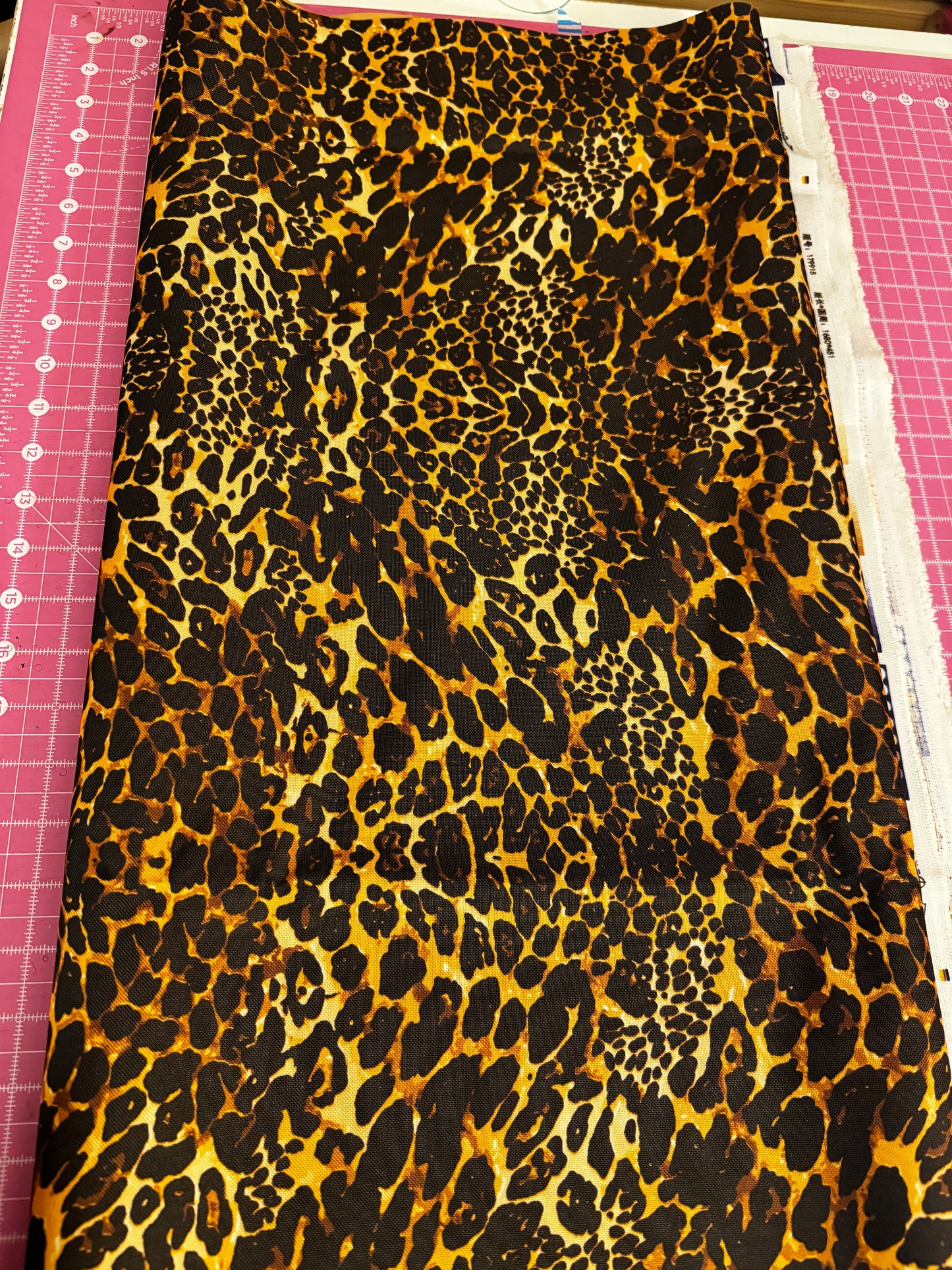 Ottertex Waterproof Canvas - Cheetah Print