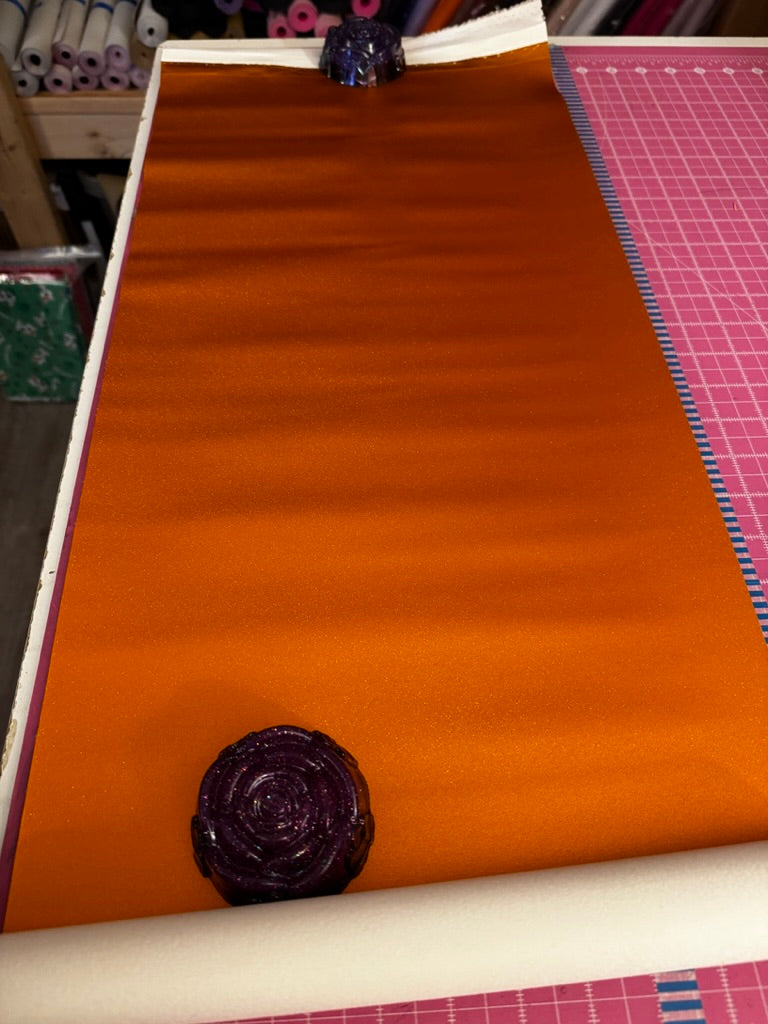 Pearl/Glitter Orange Vinyl (12”)