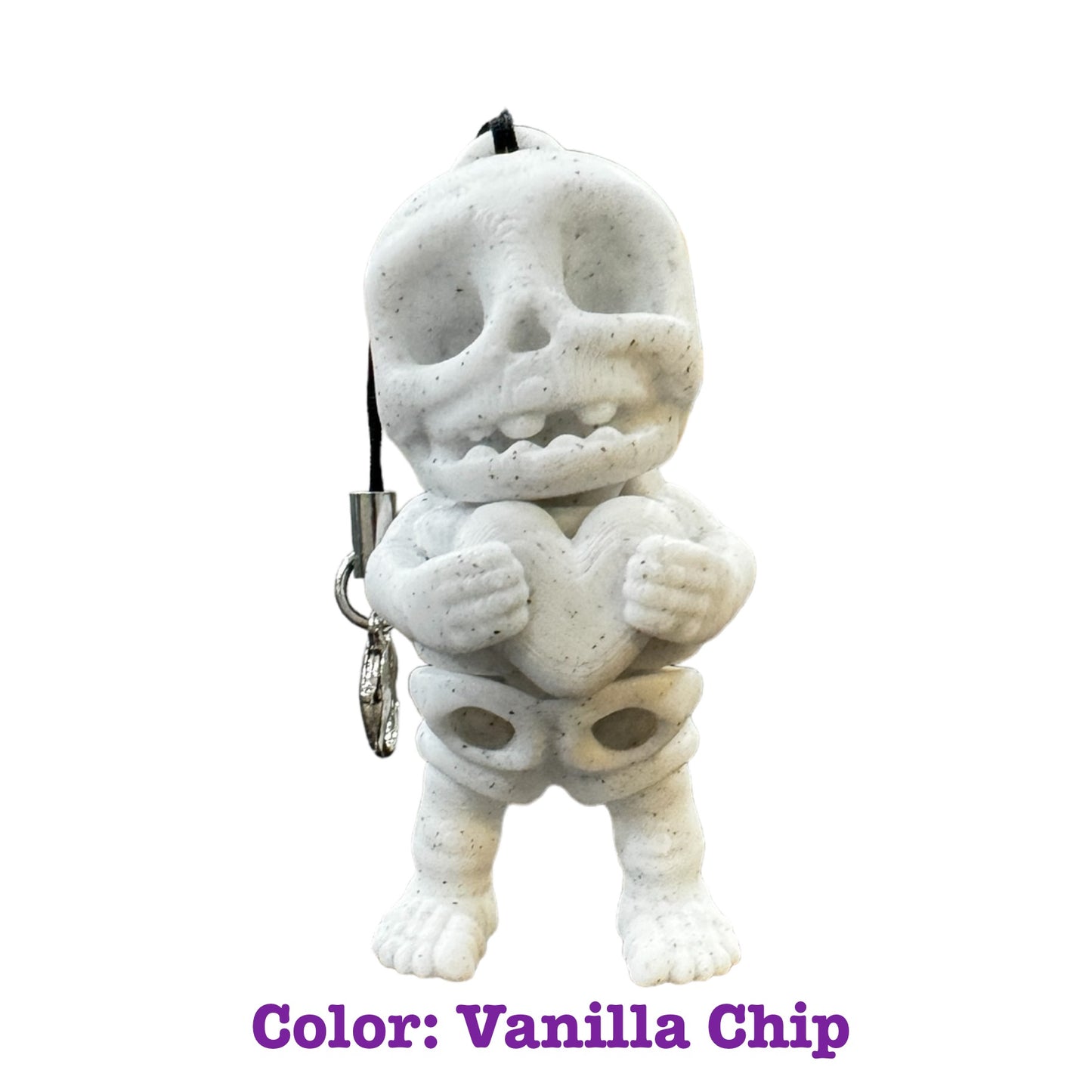 Valentine’s Skeleton Keychain