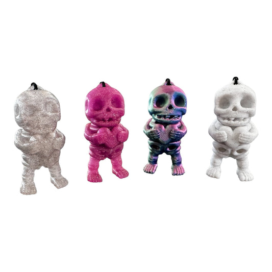 Valentine’s Skeleton Keychain