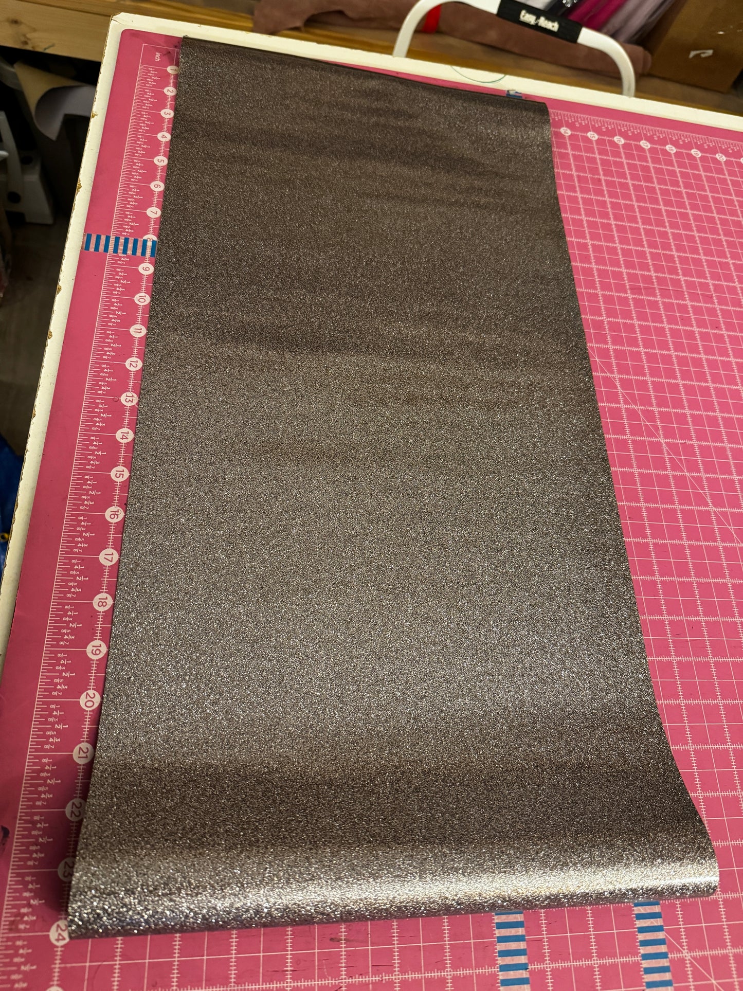 Gunmetal Glitter Mirror Vinyl (12”)