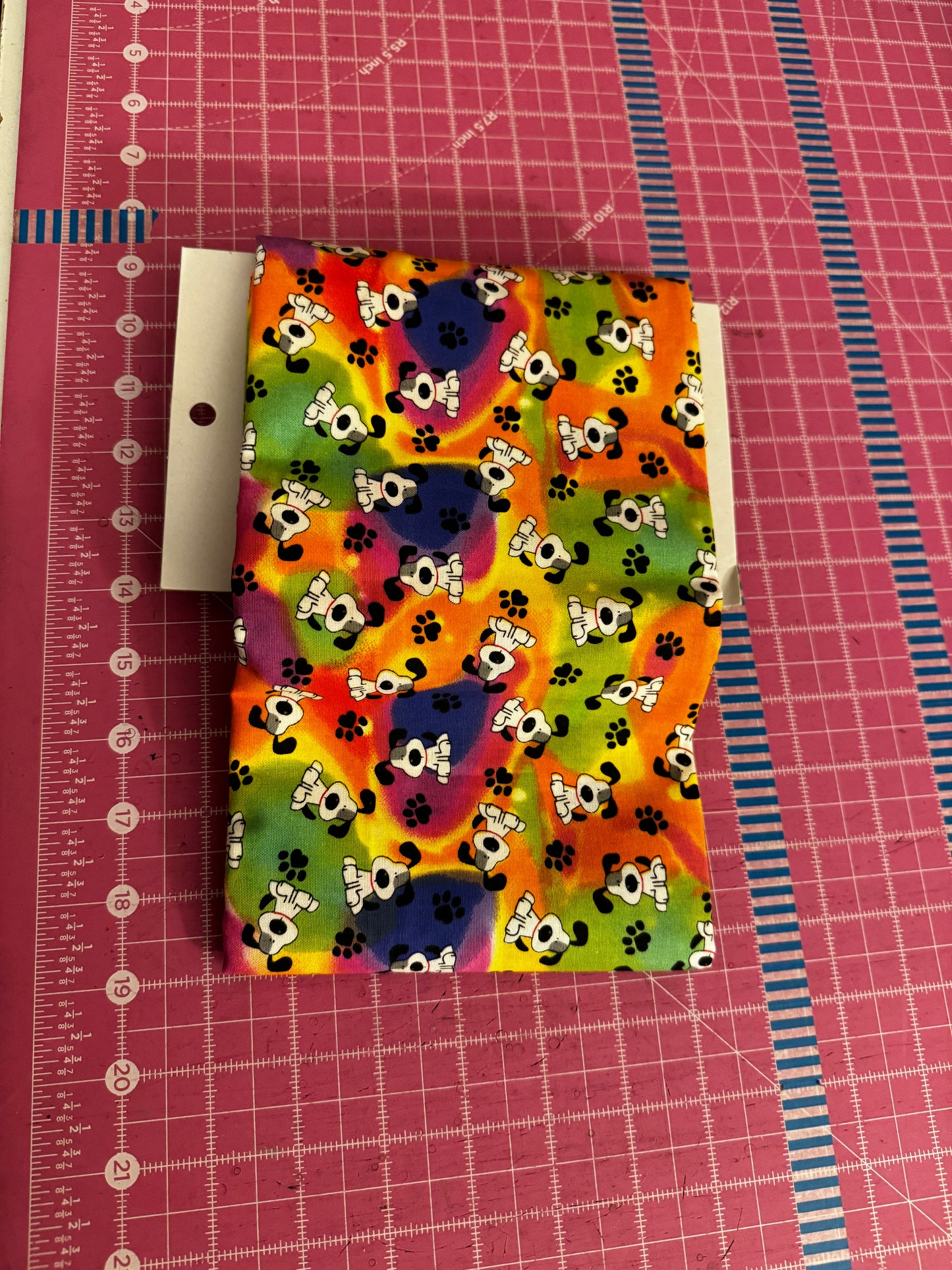 Rainbow Dogs Novelty Cotton Woven