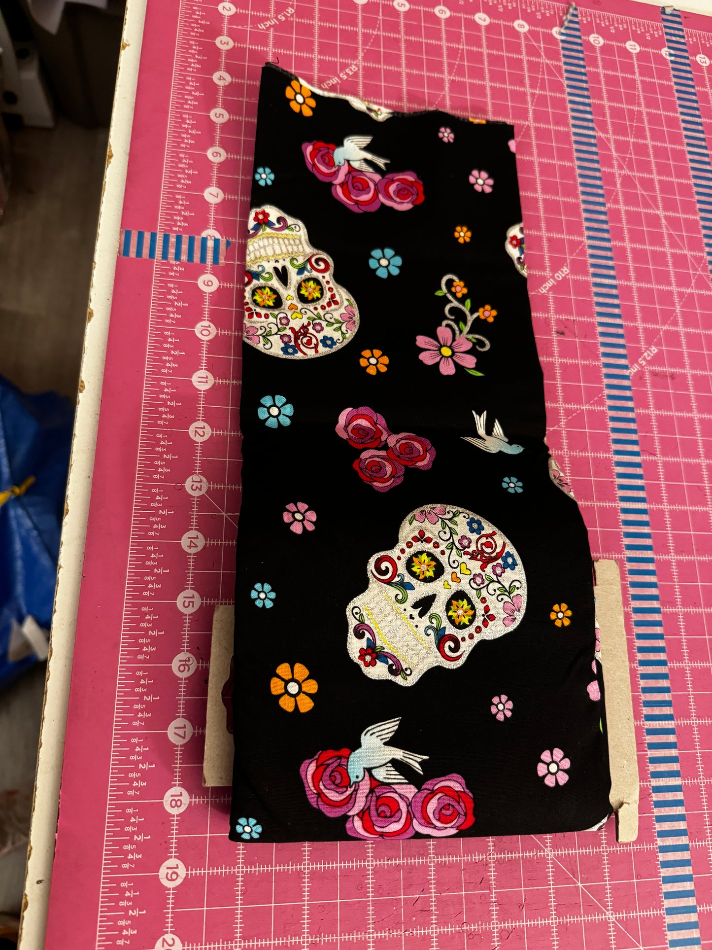 Sugar Skulls Cotton Woven