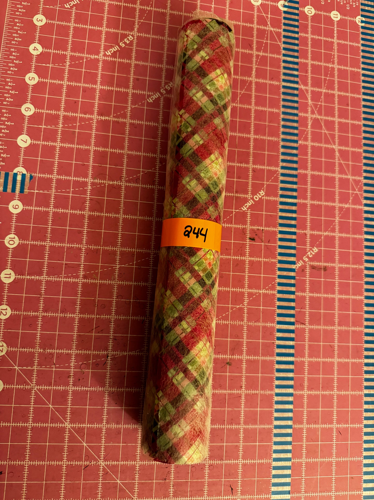Red/Green Plaid TPU - (12")