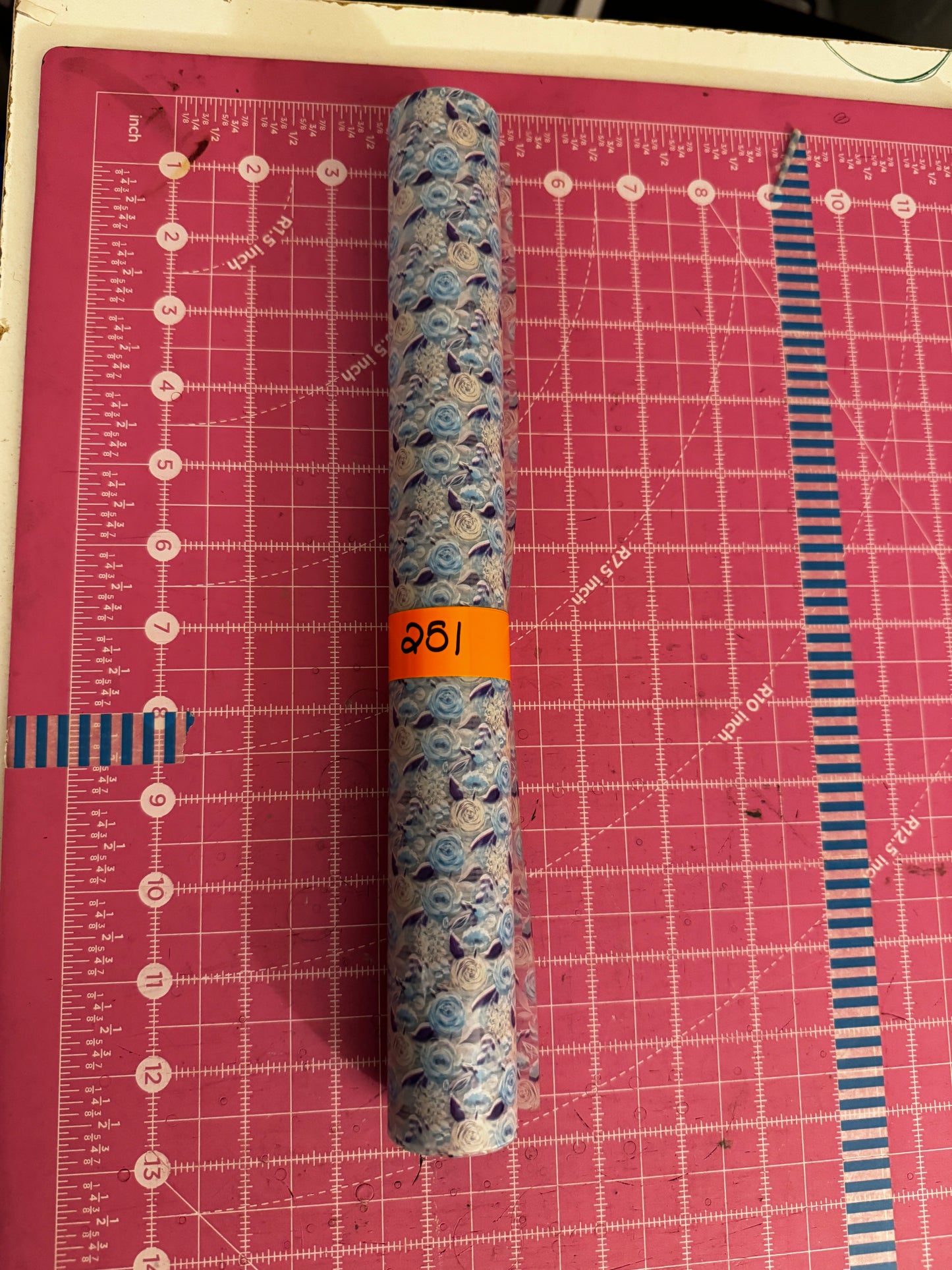 Blue Flowers TPU - (12")