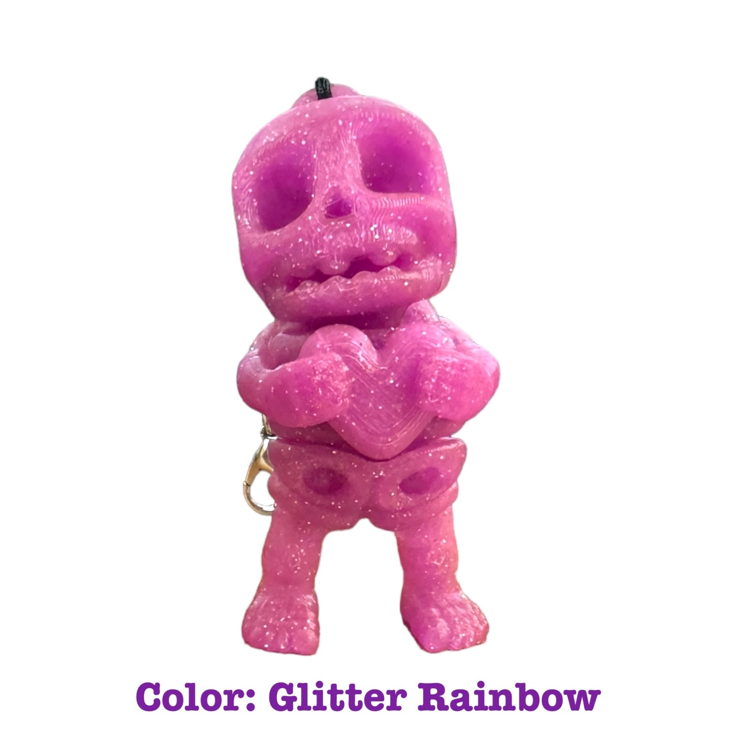 Valentine’s Skeleton Keychain