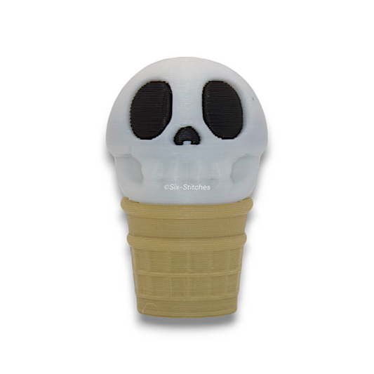 Single Scoop Skull Ice Cream