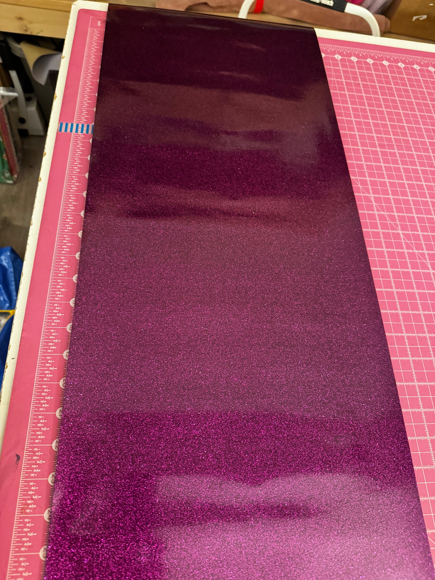 Purple Glitter Mirror Vinyl (12”)