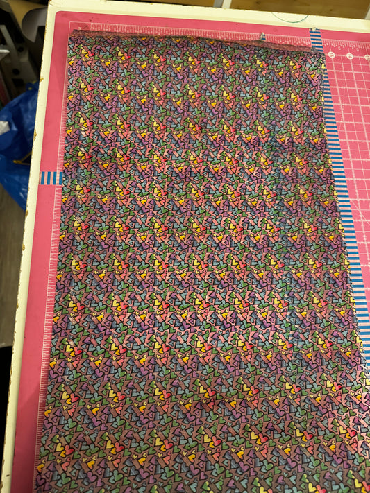 Rainbow Hearts TPU - (12")