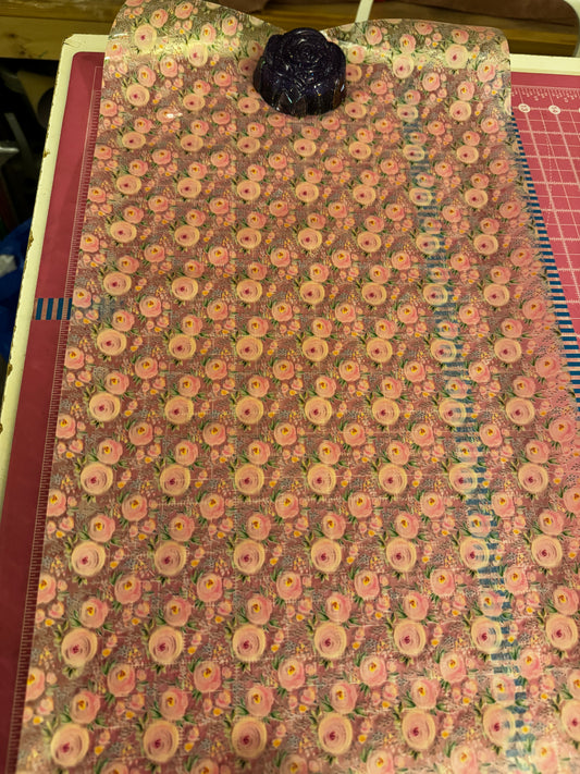 Pink Floral TPU - (12")
