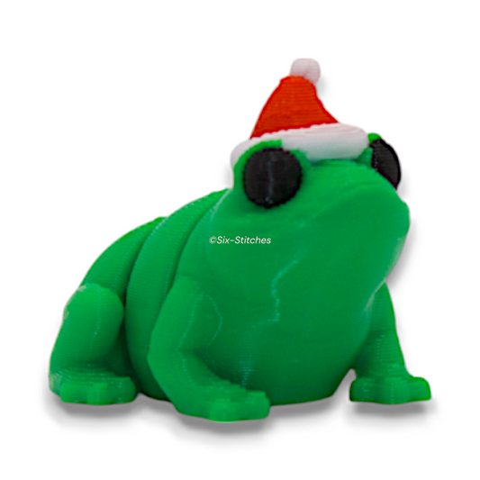 Holiday Frog with hat